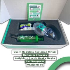 Vac-H Boğulma Kurtarma Cihazı - Yetişkin + Çocuk Paketi