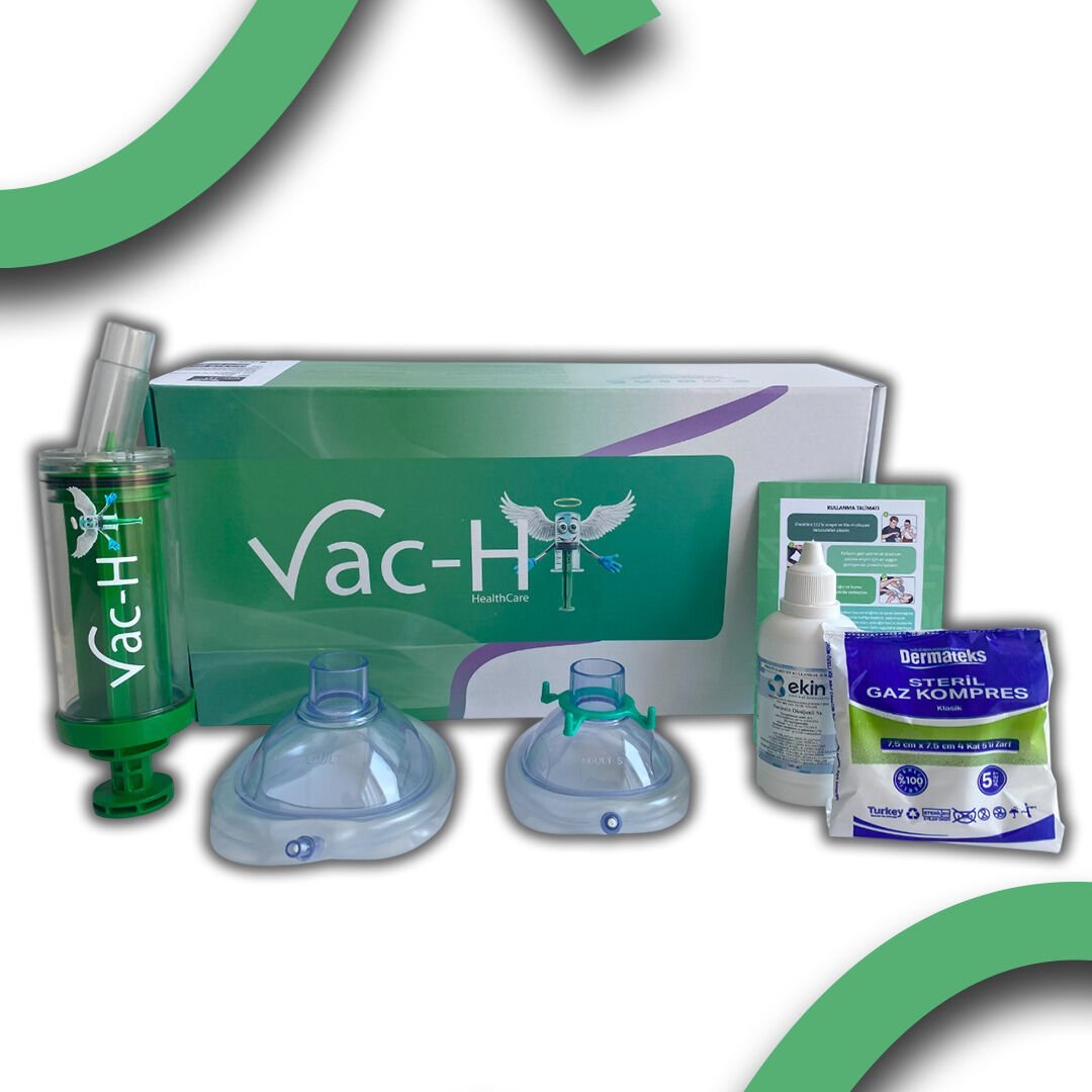 Vac-H Boğulma Kurtarma Cihazı - Yetişkin + Çocuk Paketi